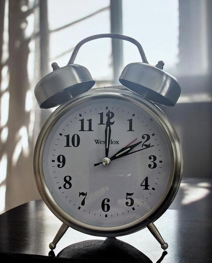 Westclox Big Ben Style 2 白　1927年~目覚まし時計 Westclox Big Ben Style 2 Alarm Clock