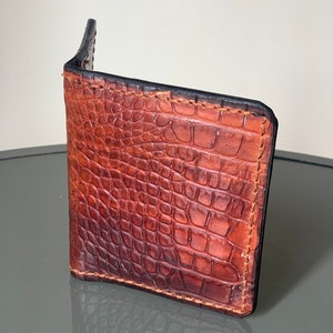 cartera Gen 1b con estampado de cocodrilo