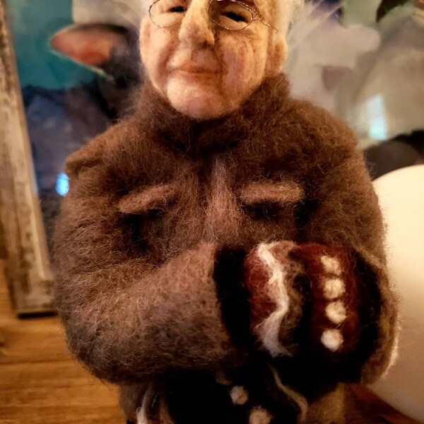 Felted Sculpture - Etsy