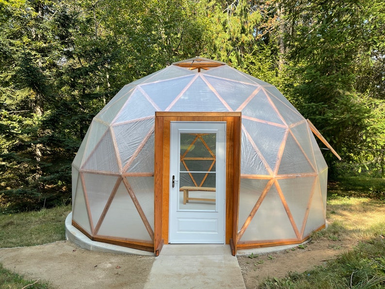 20ft / 6m Geodesic Dome DIY Build Plans NO HUBS Imperial and Metric image 1