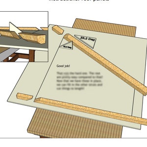 Vaulted Doorway and Connecting Tunnel for 3v geodesic domes 12'8, 15', 20' 4m, 4.5m, 6m Full woodworking plans, imperial and metric image 9