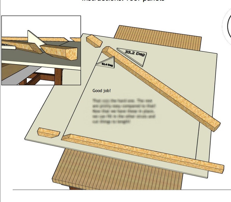 Vaulted Doorway and Connecting Tunnel for 3v geodesic domes 12'8, 15', 20' 4m, 4.5m, 6m Full woodworking plans, imperial and metric image 9