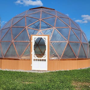 26ft / 8m Geodesic Dome DIY Build Plans (imperial and Metric) - Etsy