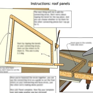 Vaulted Doorway and Connecting Tunnel for 3v geodesic domes 12'8, 15', 20' 4m, 4.5m, 6m Full woodworking plans, imperial and metric image 6
