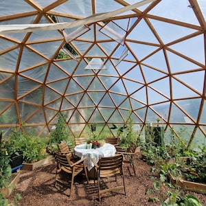 26ft / 8m Geodesic Dome DIY Build Plans (Imperial and Metric)