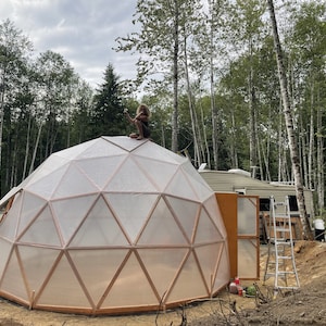 20ft / 6m Geodesic Dome DIY Build Plans NO HUBS Imperial and Metric image 6