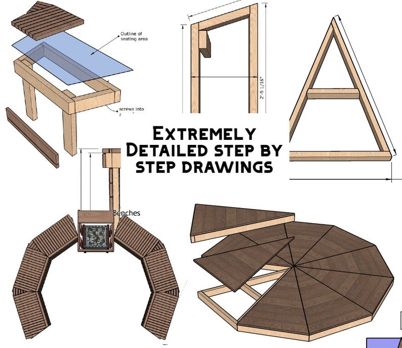 20' / 6m Zome Geodesic Dome DIY Build Plans NO HUBS Imperial and Metric image 7