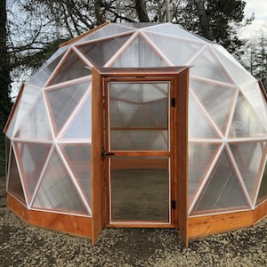 15ft / 4.5m Geodesic Dome DIY Build Plans NO HUBS (Imperial and Metric)