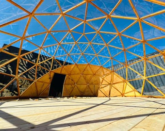 30ft / 9m Geodesic Dome DIY Build Plans (Imperial and Metric)