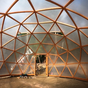 20ft / 6m Geodesic Dome DIY Build Plans NO HUBS Imperial and Metric image 2
