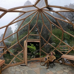 16' / 5m Zome! Geodesic Dome DIY Build Plans NO HUBS (Imperial and Metric)