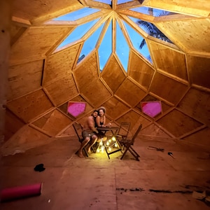 20' / 6m Zome Geodesic Dome DIY Build Plans NO HUBS Imperial and Metric image 8
