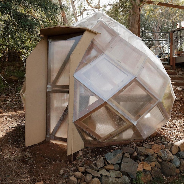 10’6 / 3.2m Zome Plans! Geodesic Dome DIY Build Plans (Imperial and Metric)