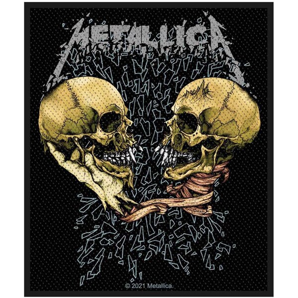 Metallica Sad But True Official Licensed Sew On Patch Thrash Metal Band Badge New