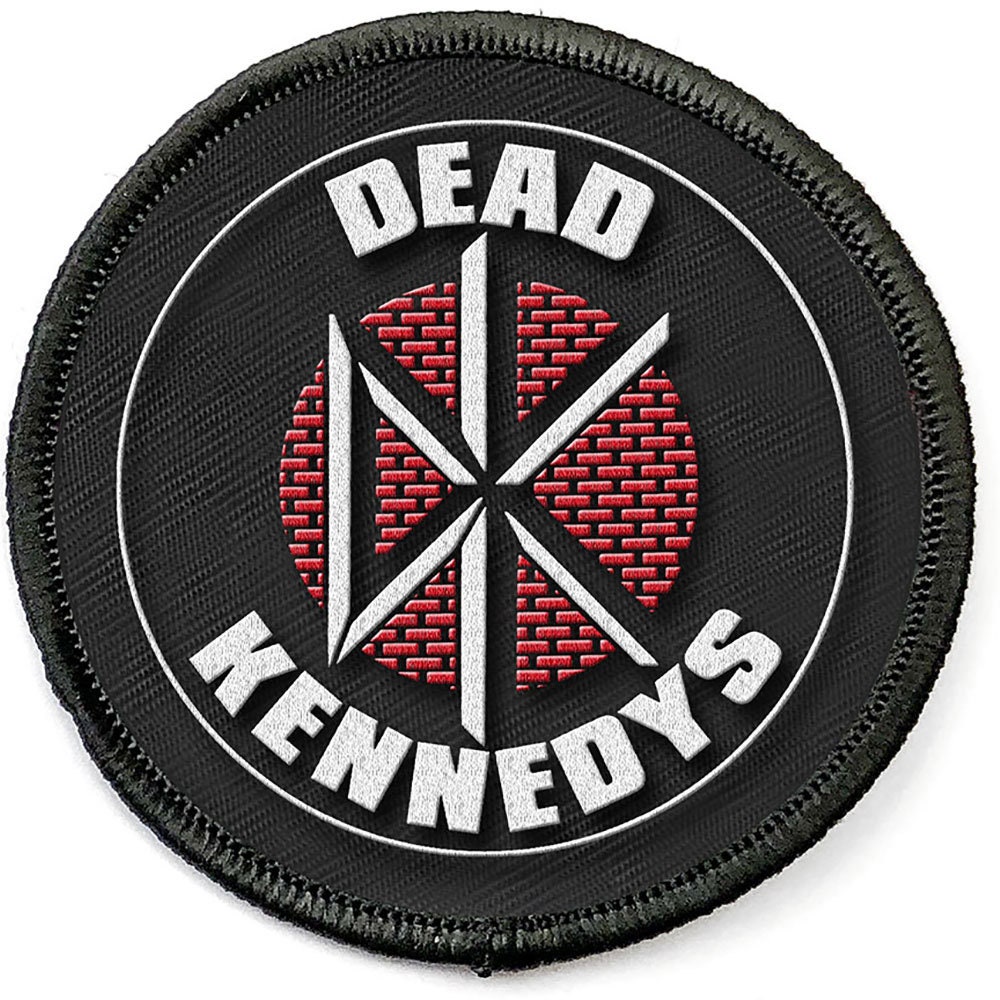 Dead Kennedys Classic Circle Logo Round Iron On Patch Punk foto imagen