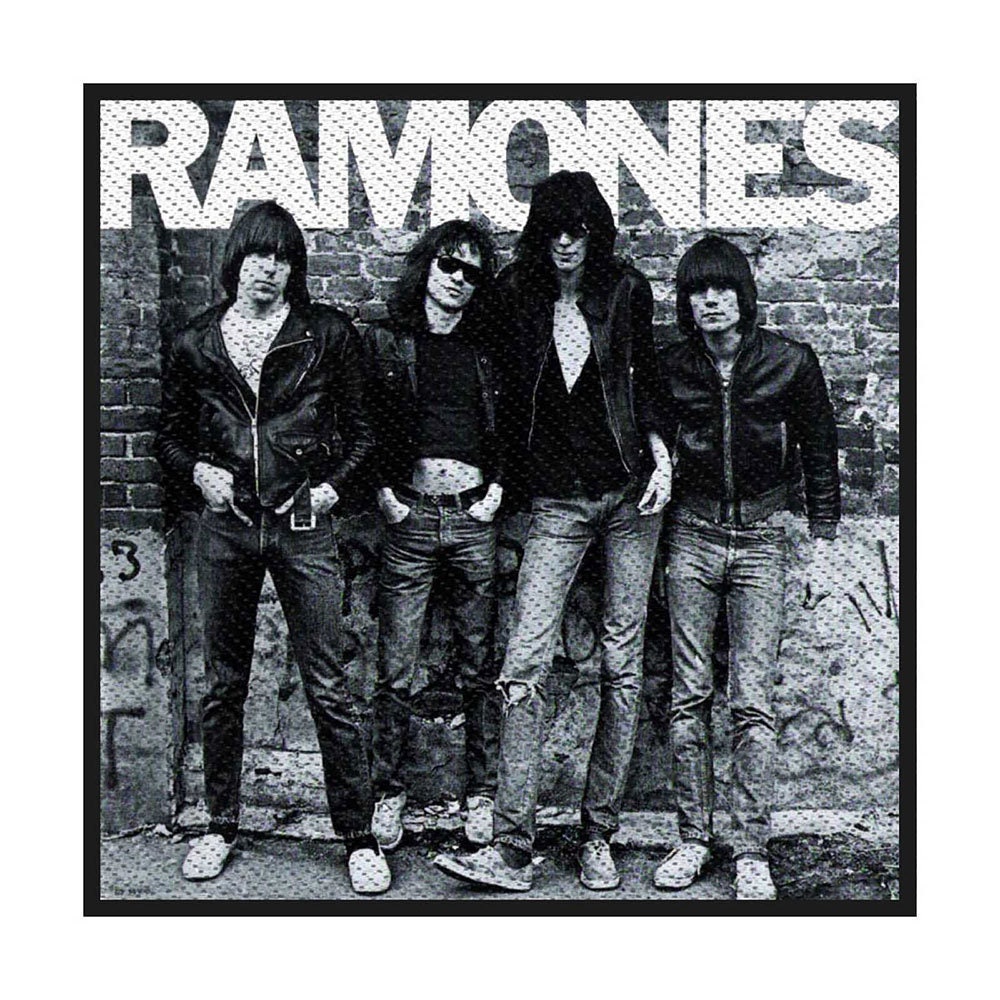 Ramones 1st Album 1976 Large Back Patch Punk Rock N' Roll Band Badge New