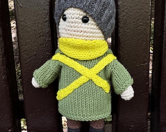Josh Dun Torchbearer Crochet Toy: Twenty One Pilots Amigurumi
