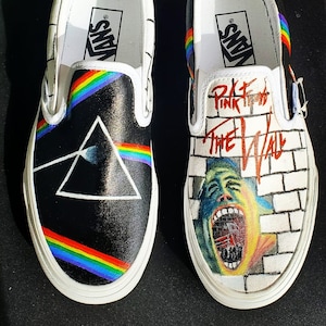 Vans pink floyd shoes shop