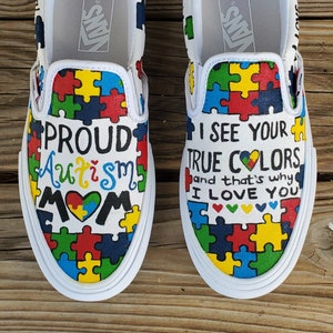Vans puzzle shoes hotsell