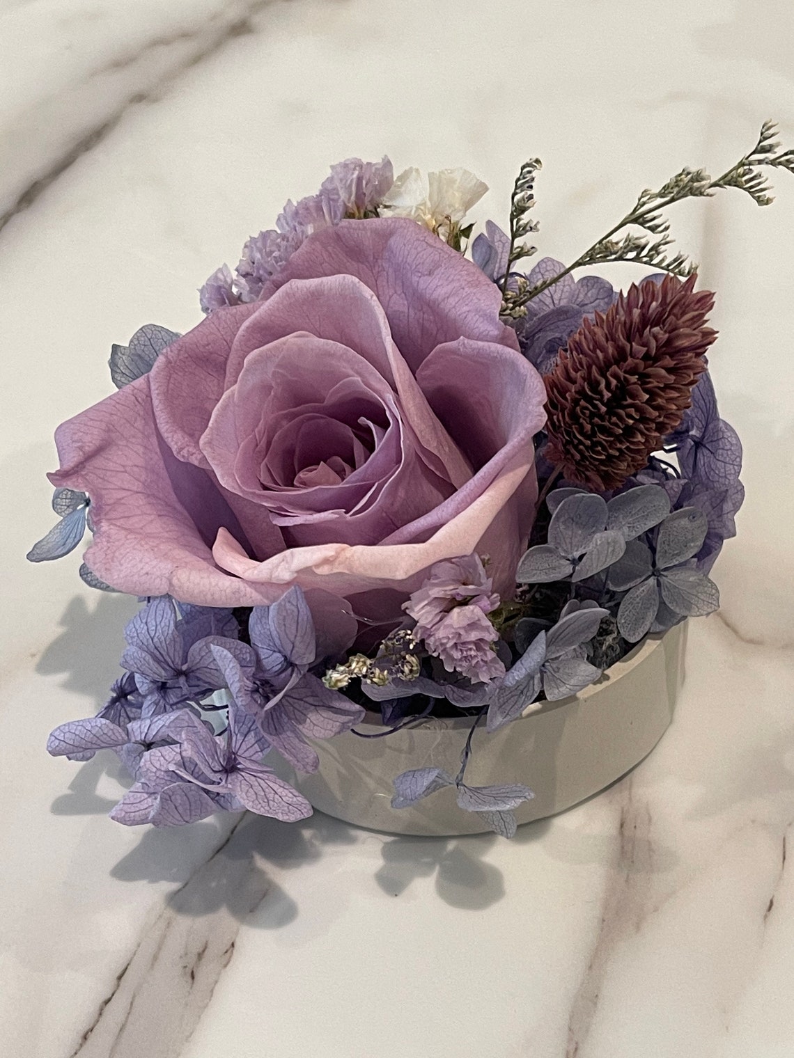 Forever Rose Last Forever Box Aroma Stone Diffuser Real Rose Etsy