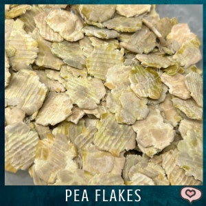 Pea Flakes | Hand-Fed Bonding Treats | Guinea Pigs, Hamsters, and other Small Animals | Dried Peas | Training Treats