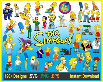 The simpsons svg bundle , the simpsons, simpsons files vector, simpsons svg, svg vector, simpsons Bundle, simpsons svg files, cartoons svg