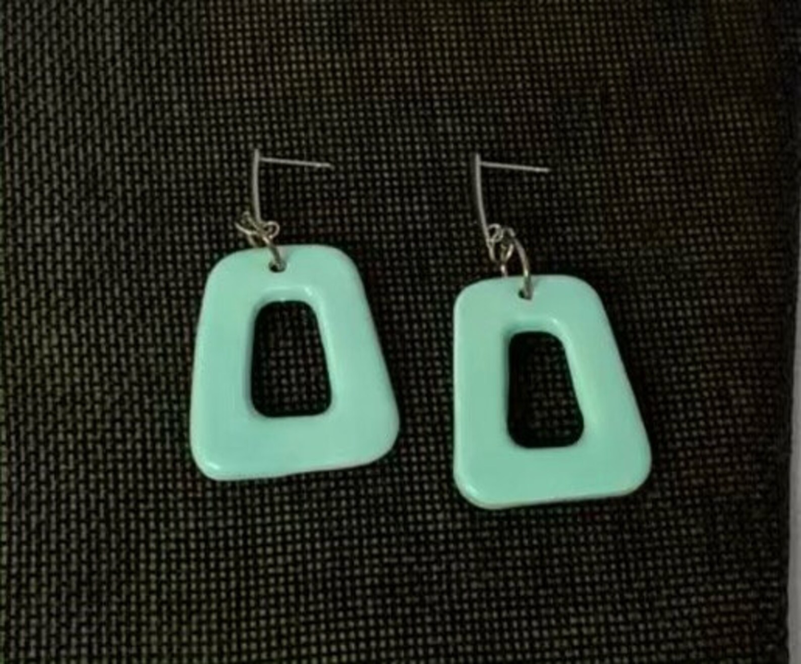 Handmade Ceramic Hoop Earrings Etsy