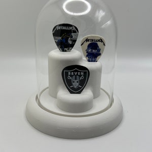 Guitar Pick Display (With Glass Dome)