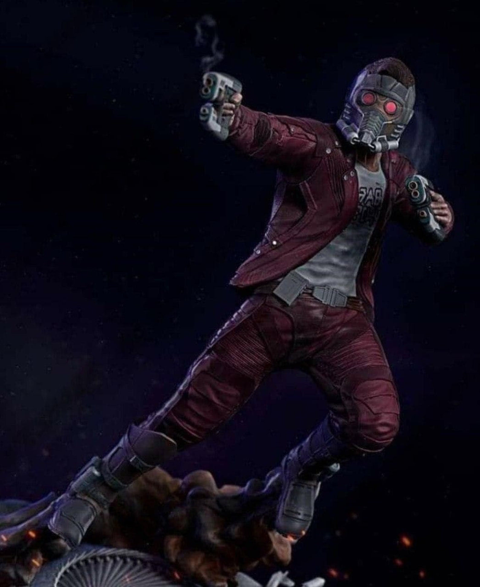 Starlord Stl file 3d model print | Etsy