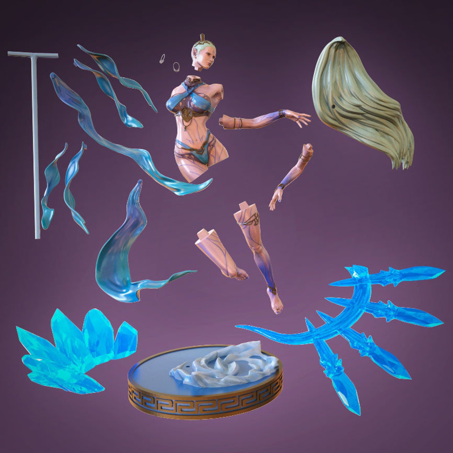shiva final fantasy figure