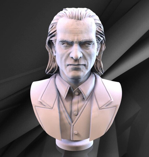 JOKER Bust Stl 3D Model print file Etsy