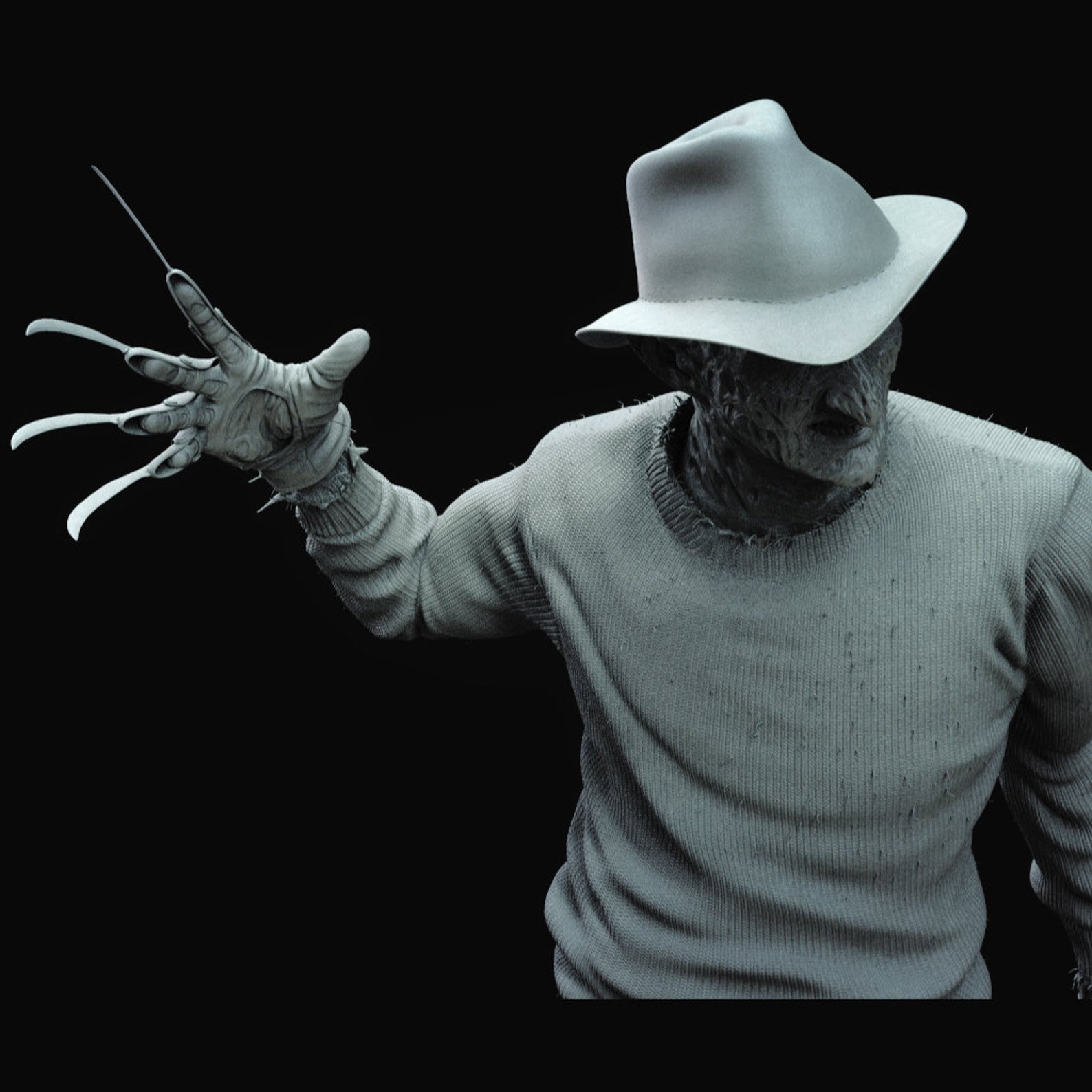 Freddy Krueger stl file 3d model print Etsy