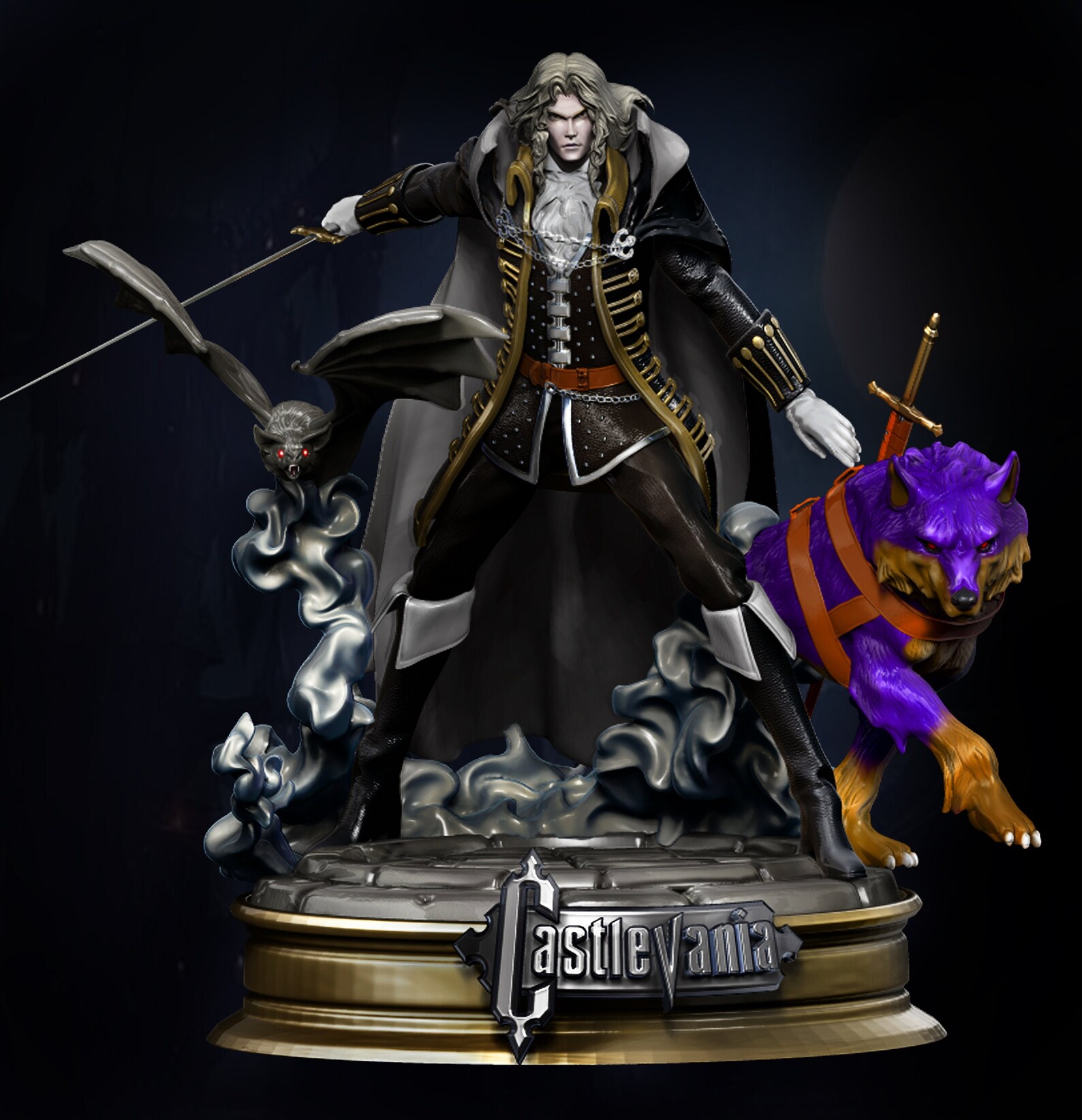 Castlevania Diorama STL 3d model print Etsy