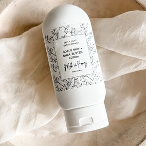 Goat Milk Lotion, Hand & Body Goat Milk Lotion, Goat Milk Moisturizing Lotion, Paraben Free Lotion, 2oz Goat Milk Body Lotion