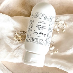 Goat Milk Lotion, Hand & Body Goat Milk Lotion, Goat Milk Moisturizing Lotion, Paraben Free Lotion, 2oz Goat Milk Body Lotion