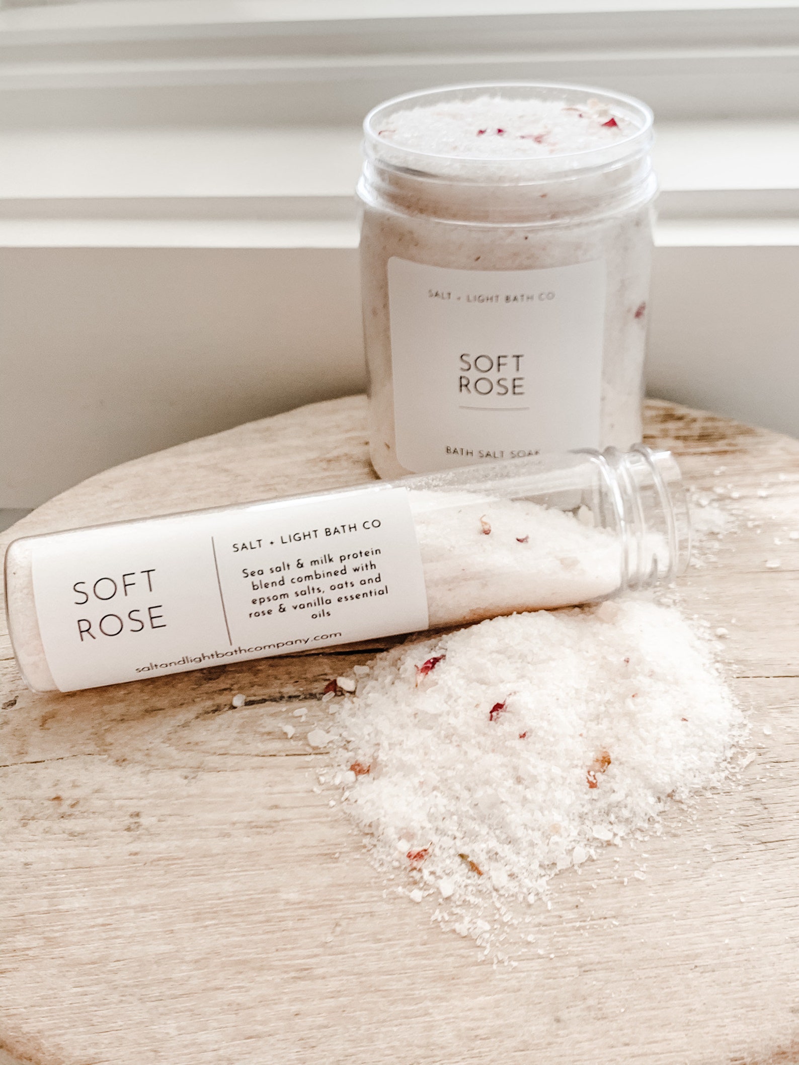 Bath Salts Rose Bath Salts Luxury Bath Bridesmaid Gifts Etsy UK