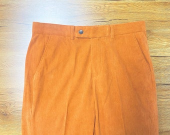 Pantalones de pana sencillos de 3 colores, pantalones casuales de pana para hombre, pantalones de pana de algodón suave para primavera y otoño, pantalones de pana con dobladillo enrollado de talla grande.