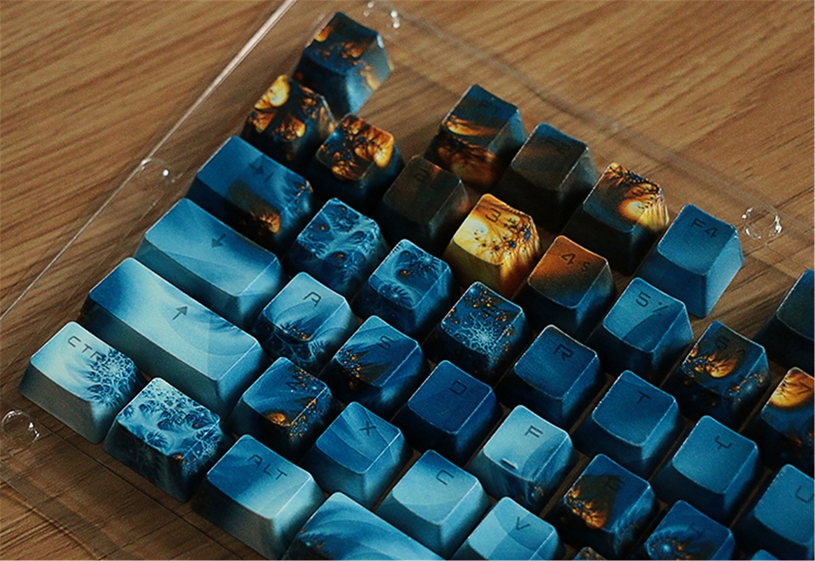 Star Ocean OEM Keycaps Set Artisan Resin 64/87/98/104 Key Etsy