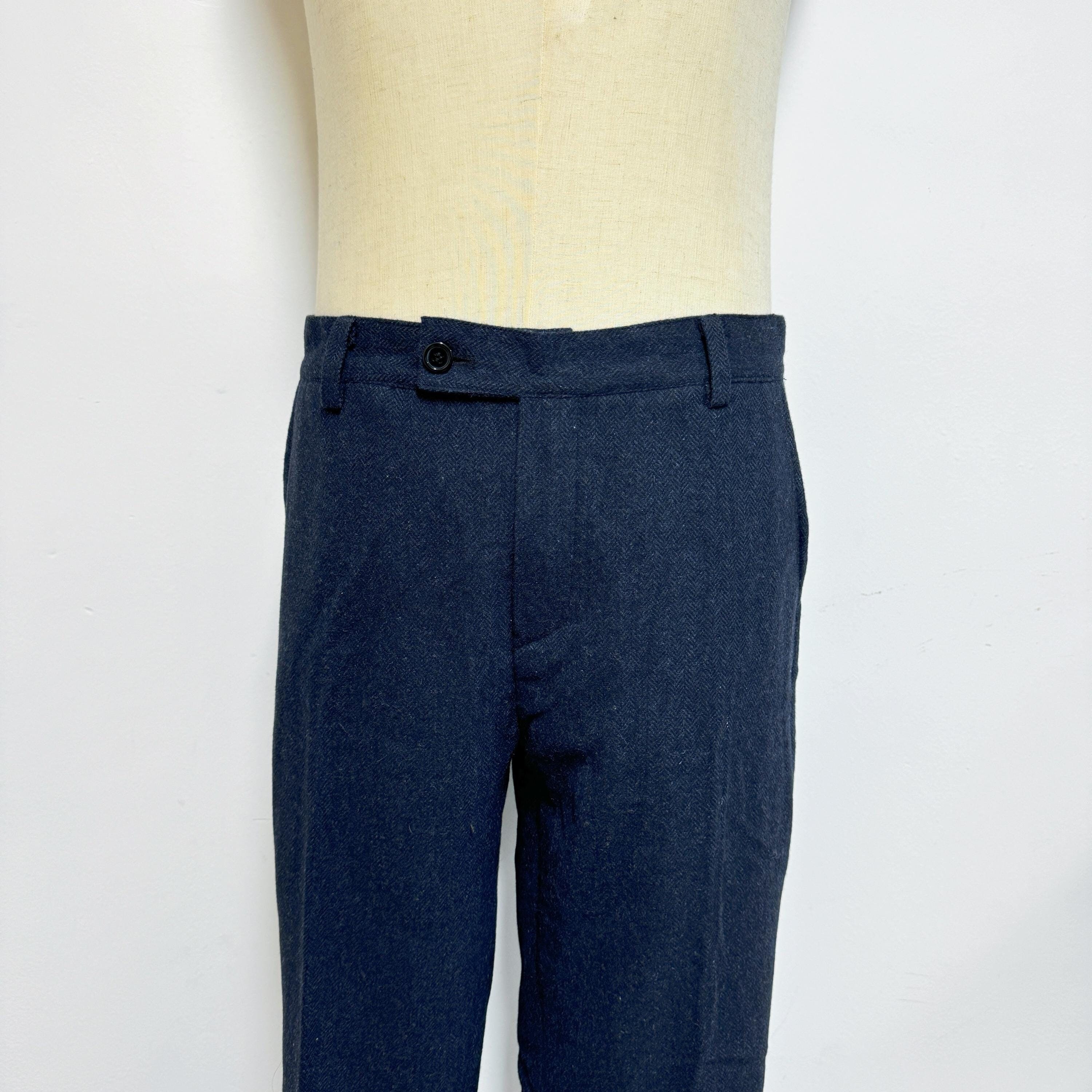 Loose Tweed Pants - Etsy Loose Tweed Pants - Etsy