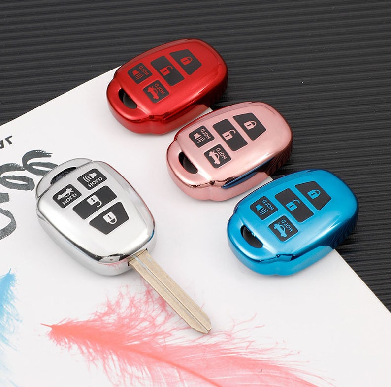 TPU 4 Button Toyota Car Key Cover/ Carola Toyota Car Key Case/ Etsy