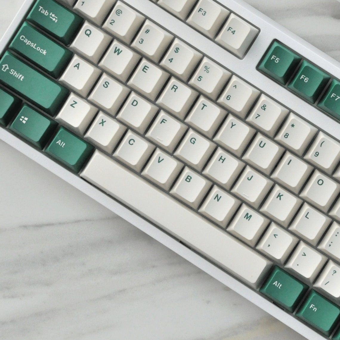 Green Keycap OEM Keycaps Set Artisan 64/87/98/104 Key Cap MX Etsy