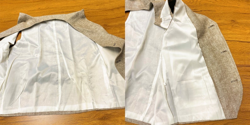 Chaleco de lino informal de verano, chaleco de lino y algodón sencillo para hombre, chaleco de lino y algodón ajustado de talla grande, chaleco de lino y algodón de 5 colores imagen 5