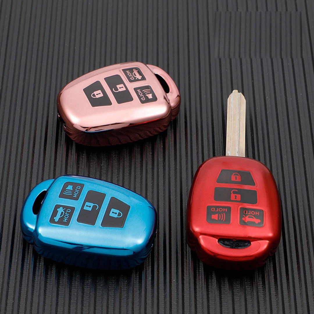 TPU 4 Button Toyota Car Key Cover/ Carola Toyota Car Key Case/ Etsy