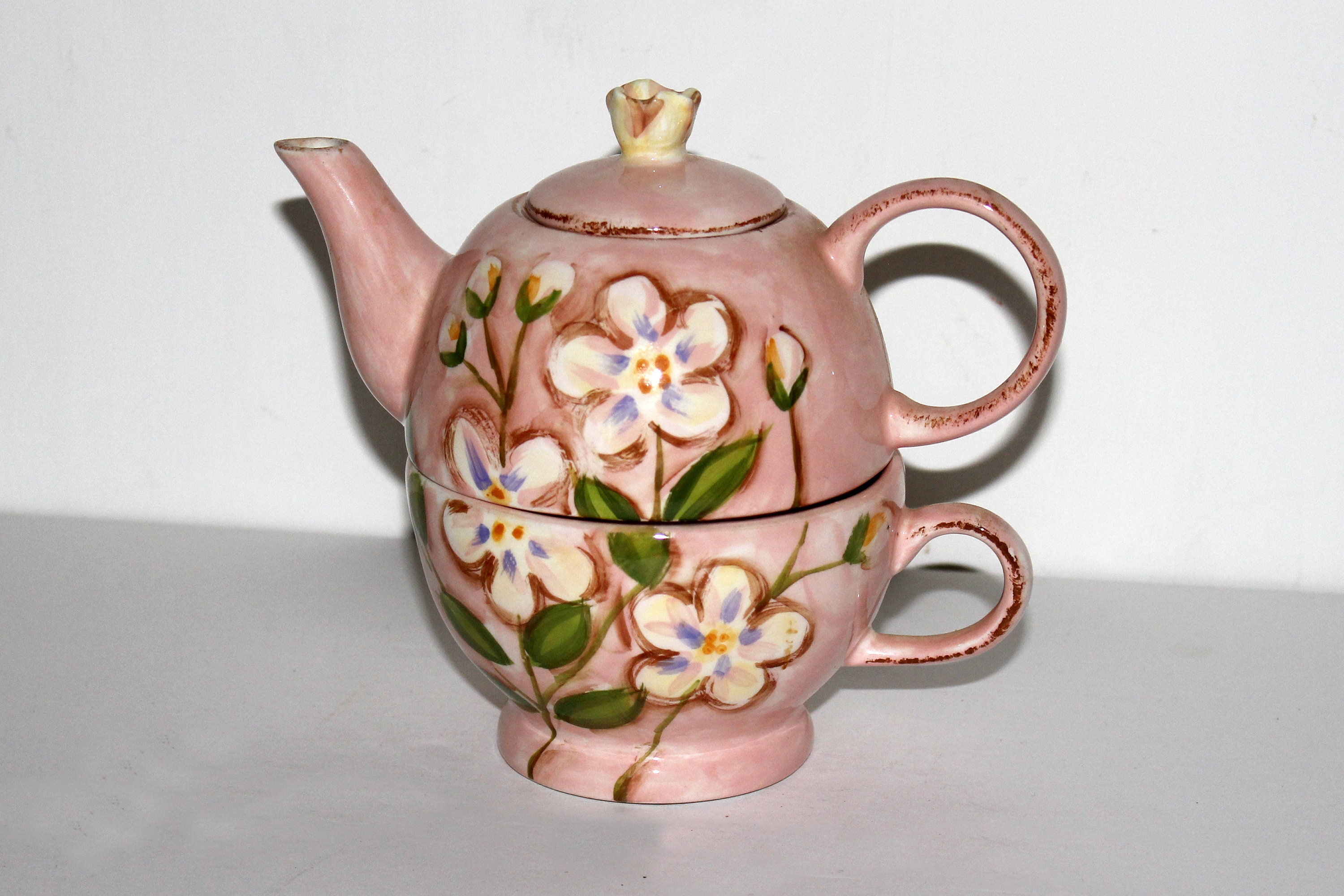 Charming Teapot/Cup Combo for Single Serving Etsy