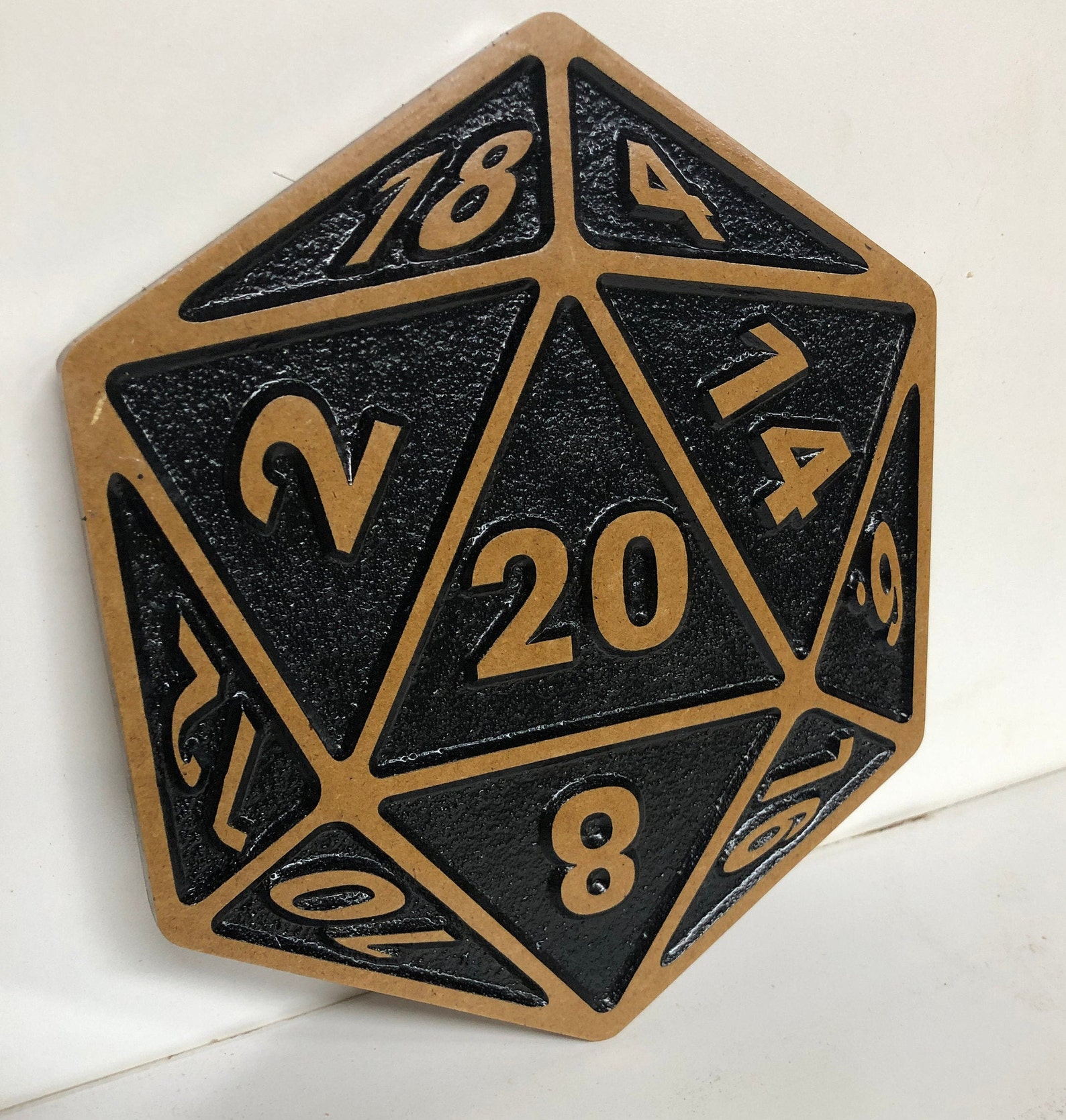 DND Wall Art wall Art Dungeons and Dragons D20 Dice Etsy