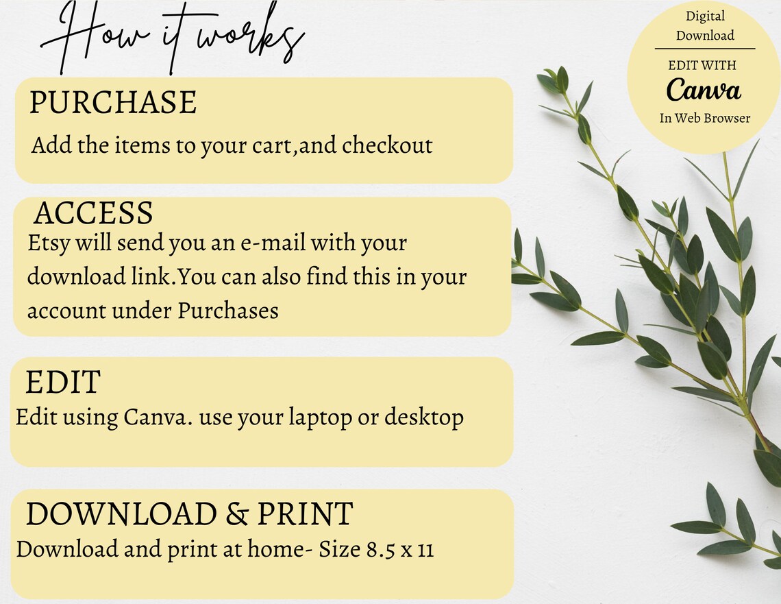 Editable Packing List Printable Printable Packing List Blank - Etsy