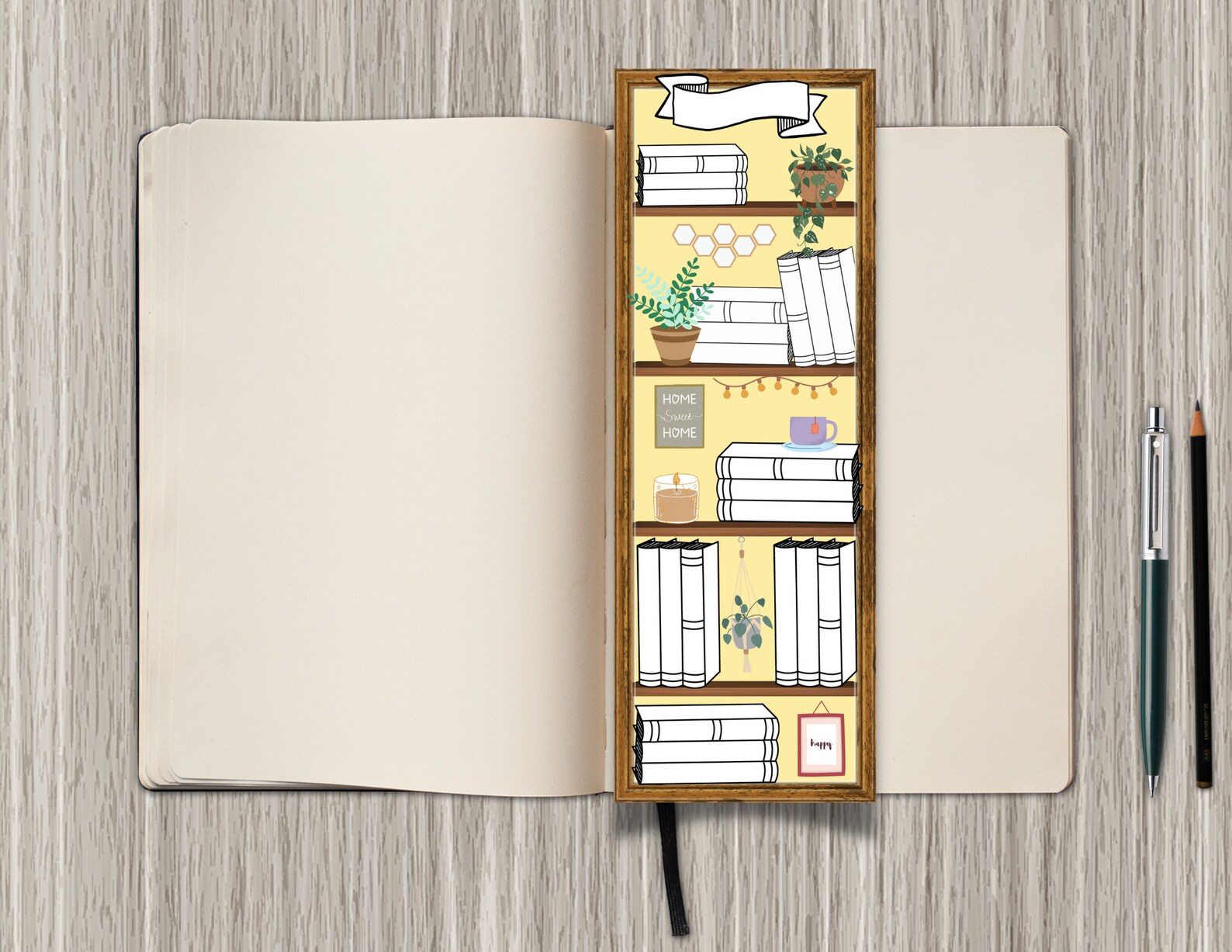 Printable Bookmark Book Tracker Downloadable Bookmarks - Etsy