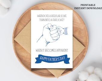 Father's Day Card For New Dad - Funny Father's Day Card - New Dad Father's Day Card - Dad Joke Father's Day Card For New Parent,Fathers day