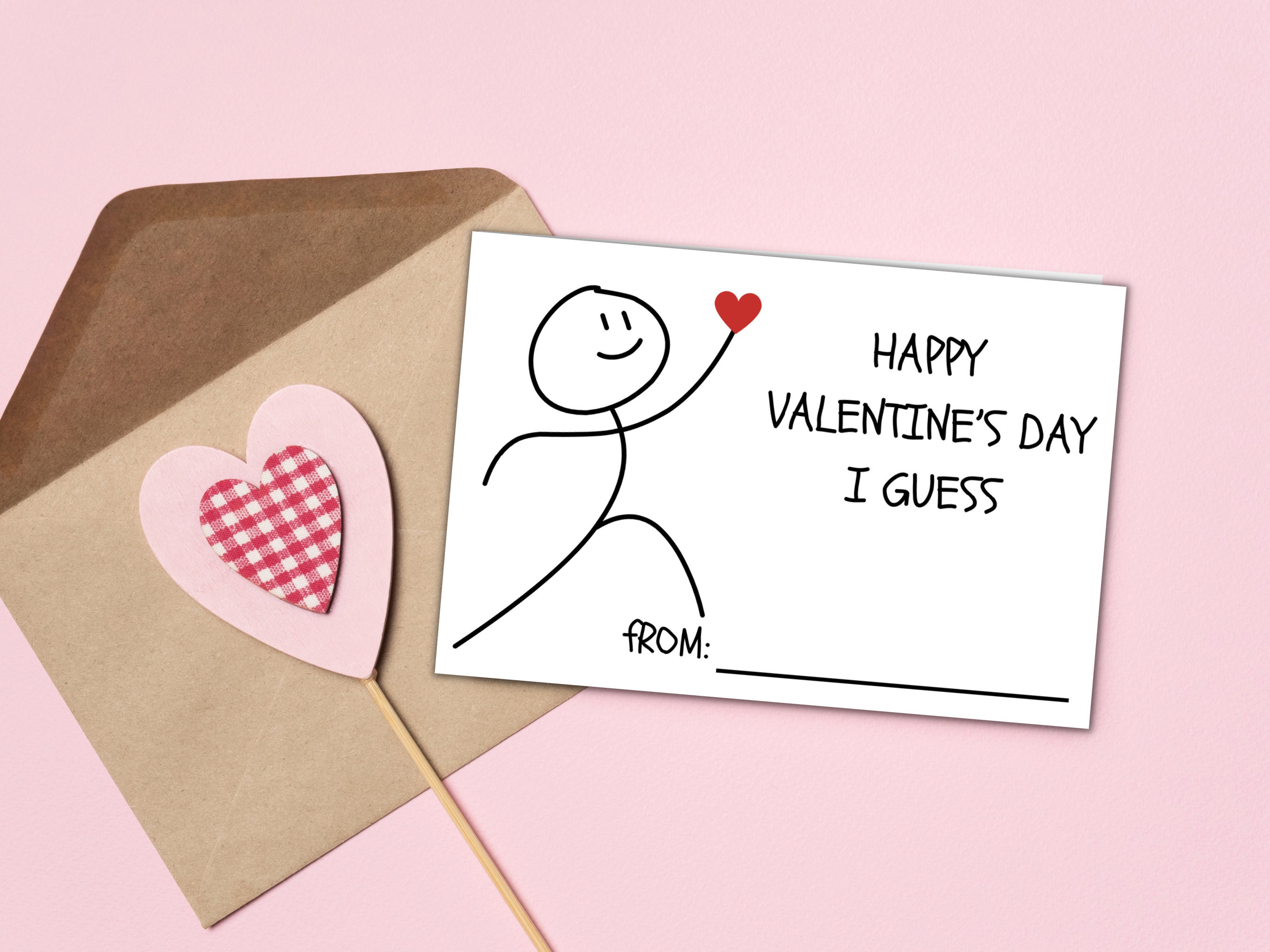Funny Kids Valentine's Day Cards, Printable Classroom Valentines ...