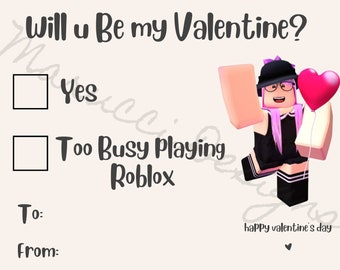 Roblox Valentine - Etsy
